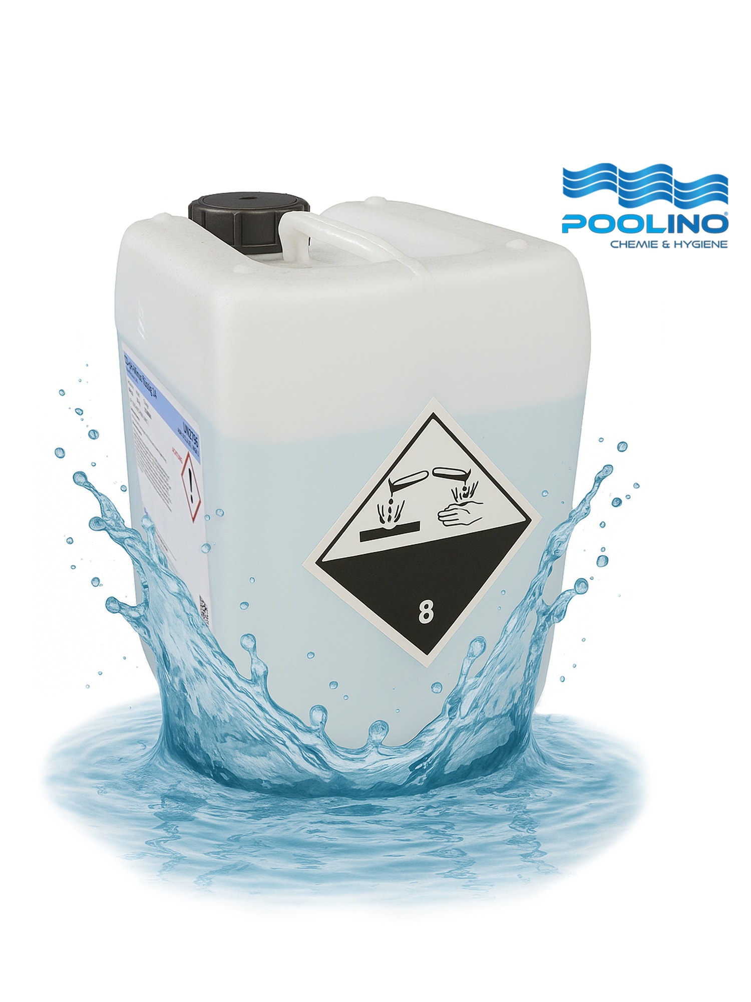 20kg Poolino® pH Minus flüssig zur Senkung des pH Werts