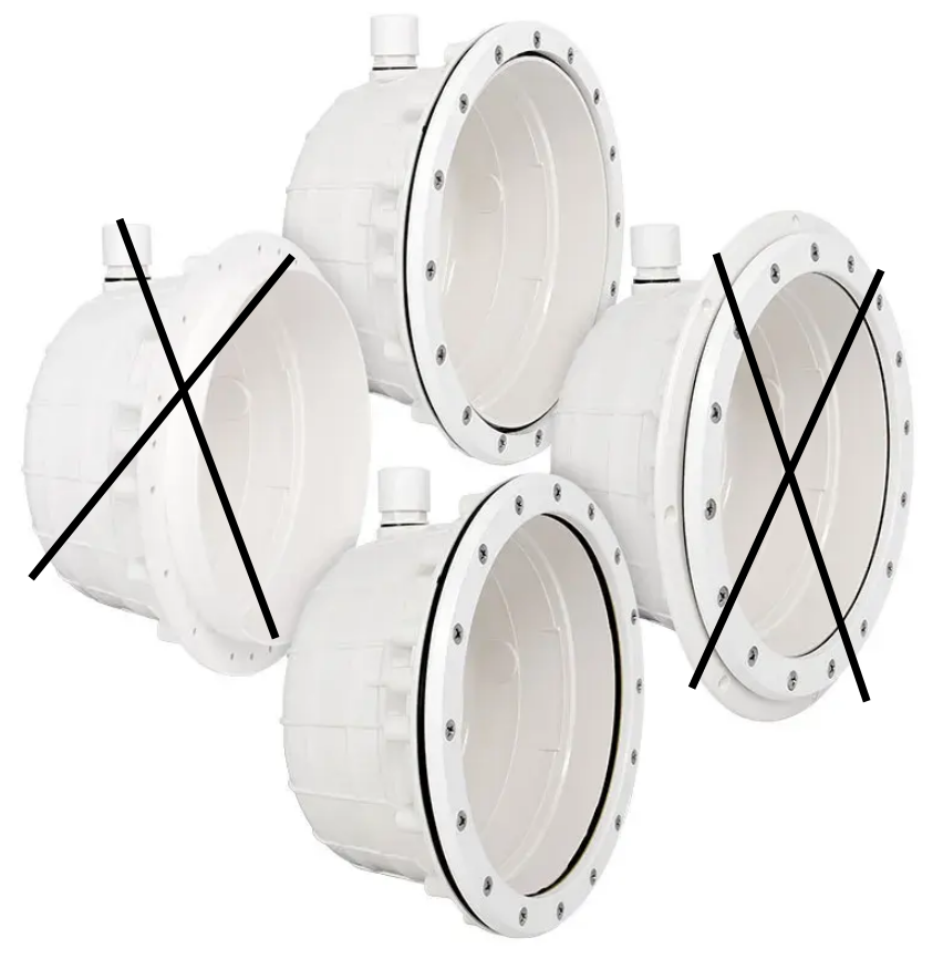 Astralpool LumiPlus FlexiNiche – Einbaunische für Folienbecken