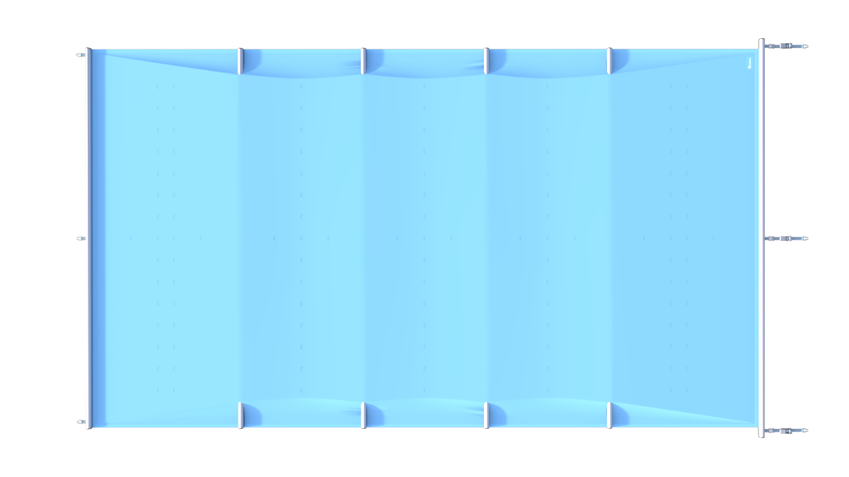Pool Sicherheitsabdeckung Stangenabdeckung Rollschutz Modell STANDARD