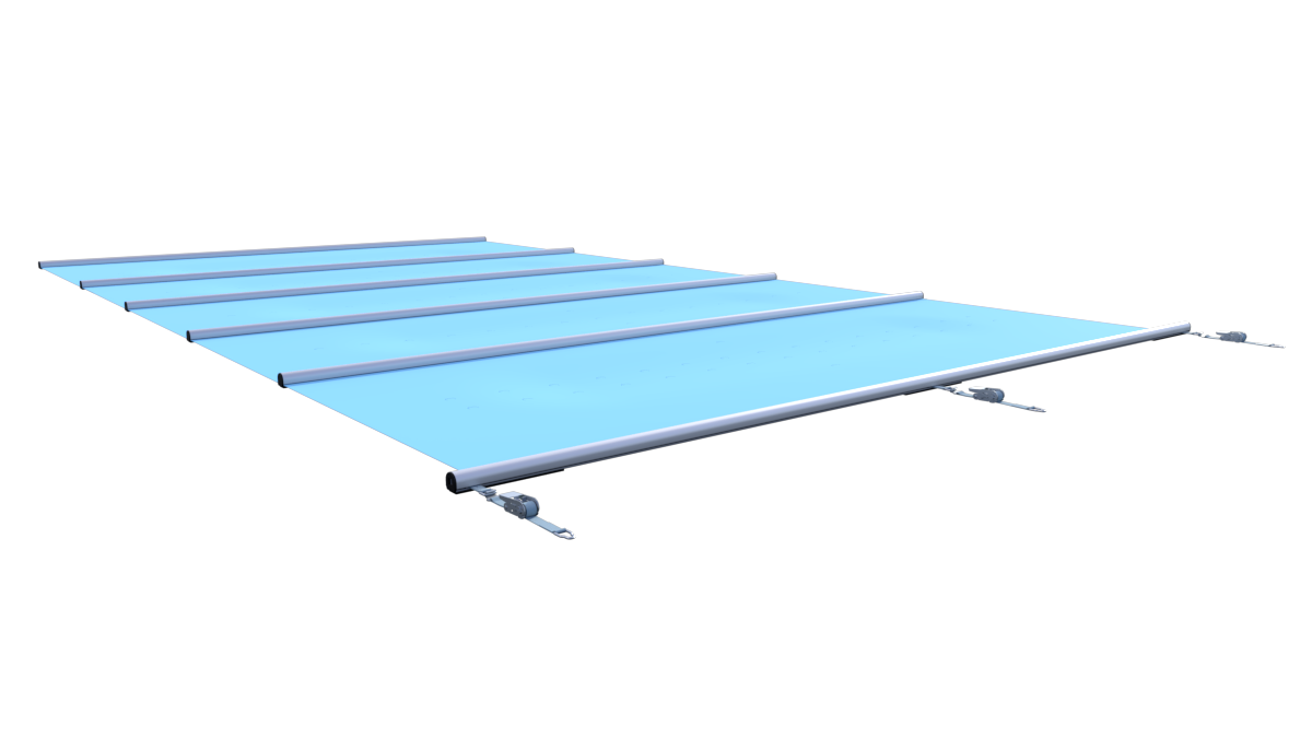 Modell SEGMENT Pool Sicherheitsabdeckung Stangenabdeckung Rollschutzabdeckung