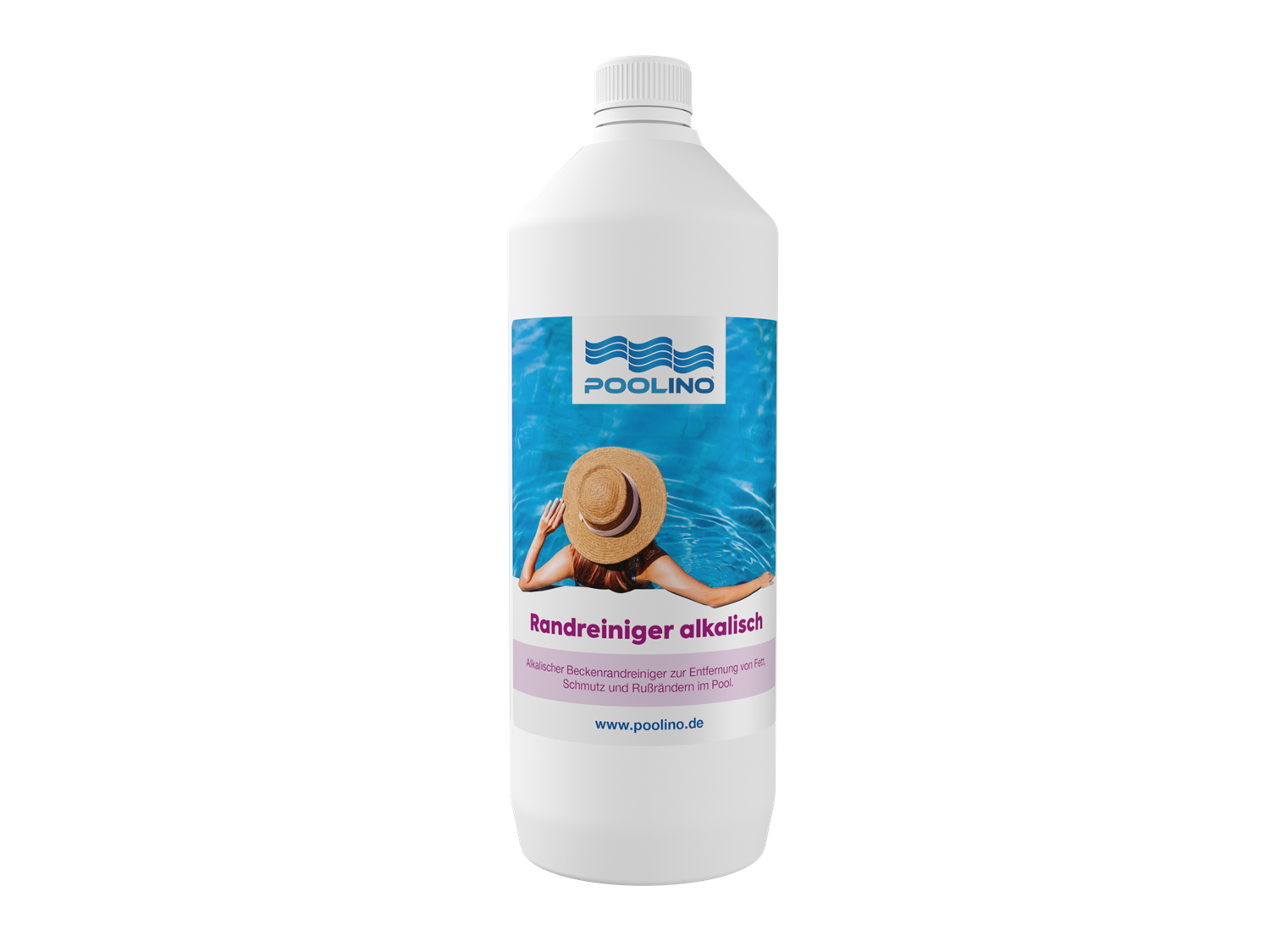 1L Alkalischer Reiniger Beckenrandreiniger Poolino® für Pool Schwimmbad