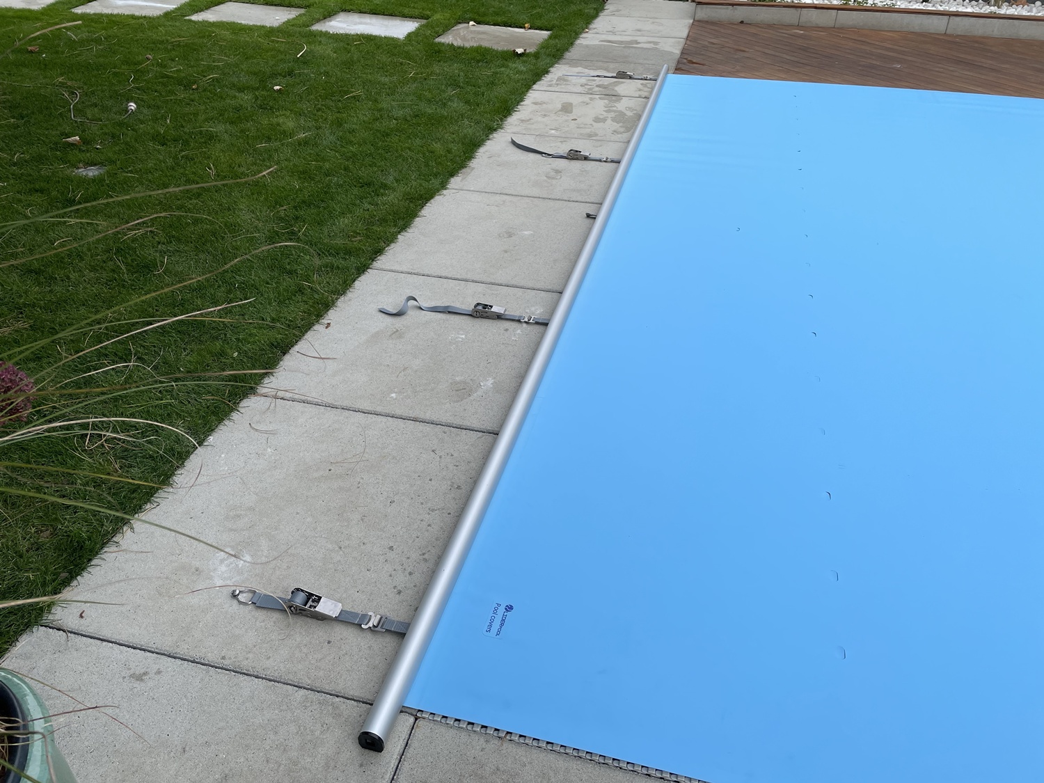 Modell EXTRA-TOP Pool Sicherheitsabdeckung Stangenabdeckung Rollschutzabdeckung